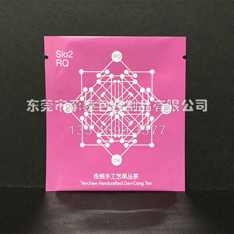 三邊封小包茶葉袋常用材質與厚度選擇